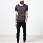 Linen T-shirt in Rope