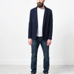 Cotton Jacket in Navy