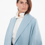 Full Collar Poplin Blouse in Off White