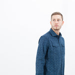 Western Arkansas Button-Up in Blue Floral