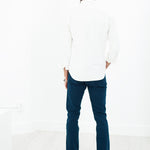 Alex Twill Pant in Mariner
