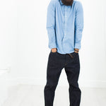 British Officer's Shirt in Sky Blue