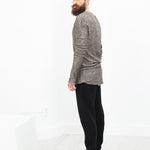 Extra Long Sleeve Sweater in Cavern