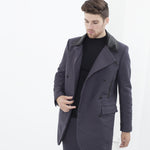 Taban Coat in Phantom