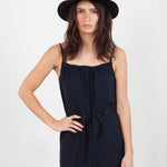 Sleeveless Jumpsuit in Navy