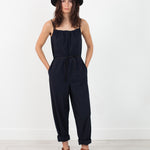 Sleeveless Jumpsuit in Navy