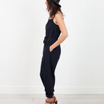 Sleeveless Jumpsuit in Navy