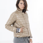 Deione Coat in Graphite Floral