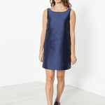 A-Line Mini Dress in Blue