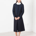 Weave Jacket in Black/Blue