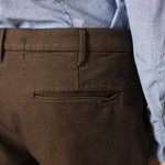 Diamond Weave Trouser in Hazel