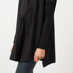 Oversized Bibbed Blouse