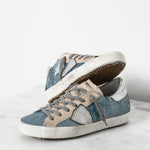 Metallic Sequin Low Top Sneaker