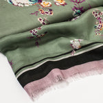 Floral Cashmere Scarf