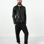 Distressed Motorcycle Jacket