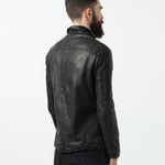 Distressed Motorcycle Jacket