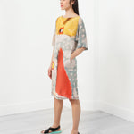 3/4 Sleeve Kimono Dress