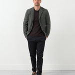 Five Button Cotton Blazer