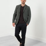 Five Button Cotton Blazer