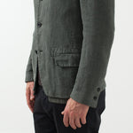 Five Button Cotton Blazer