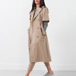 Rolled Sleeve Trenchcoat