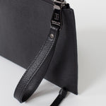 Double Zip Clutch
