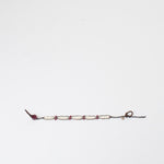 Garnet Bracelet in Frothy Pearl