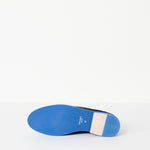 Suede Loafers - Black/Blue