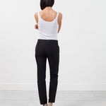 Straight Seam Trouser in Black