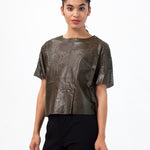 Auralias Leather Top
