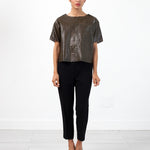 Auralias Leather Top