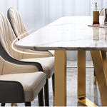 Italian light luxury dining table
