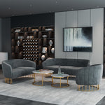 Nordic light luxury living room sofa