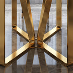 Italian light luxury dining table