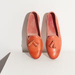 Leather Loafer in Rose