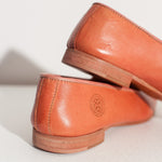 Leather Loafer in Rose