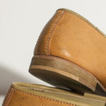 Leather Loafer in Lime